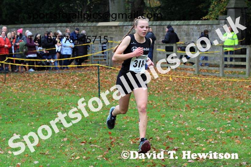 Girls under-15s, Start Fitness NEHL, Lambton Castle, Durham.  Photo: David T. Hewitson/Sports for All Pics
